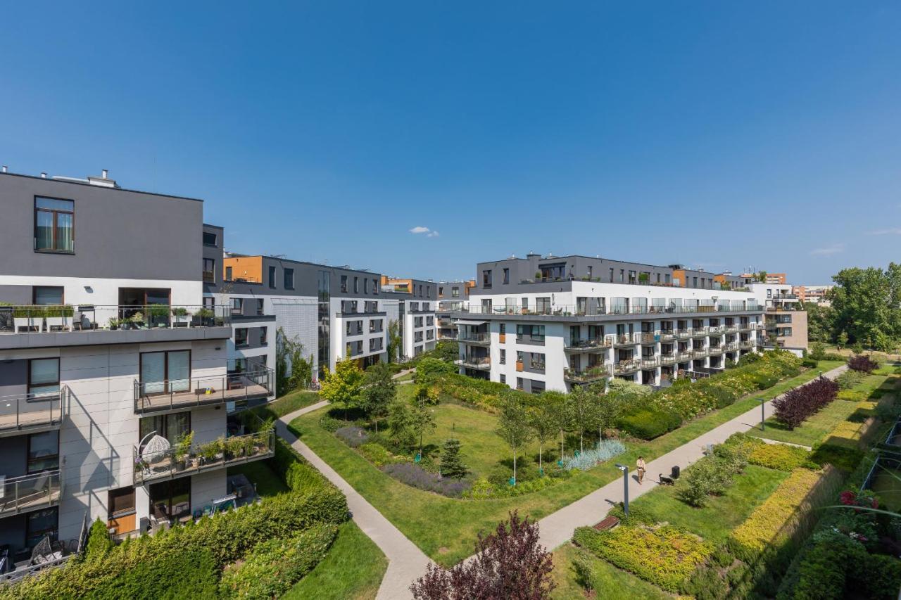 Sarmacka Apartment With Balcony Warsaw Wilanow By Noclegi Renters 외부 사진
