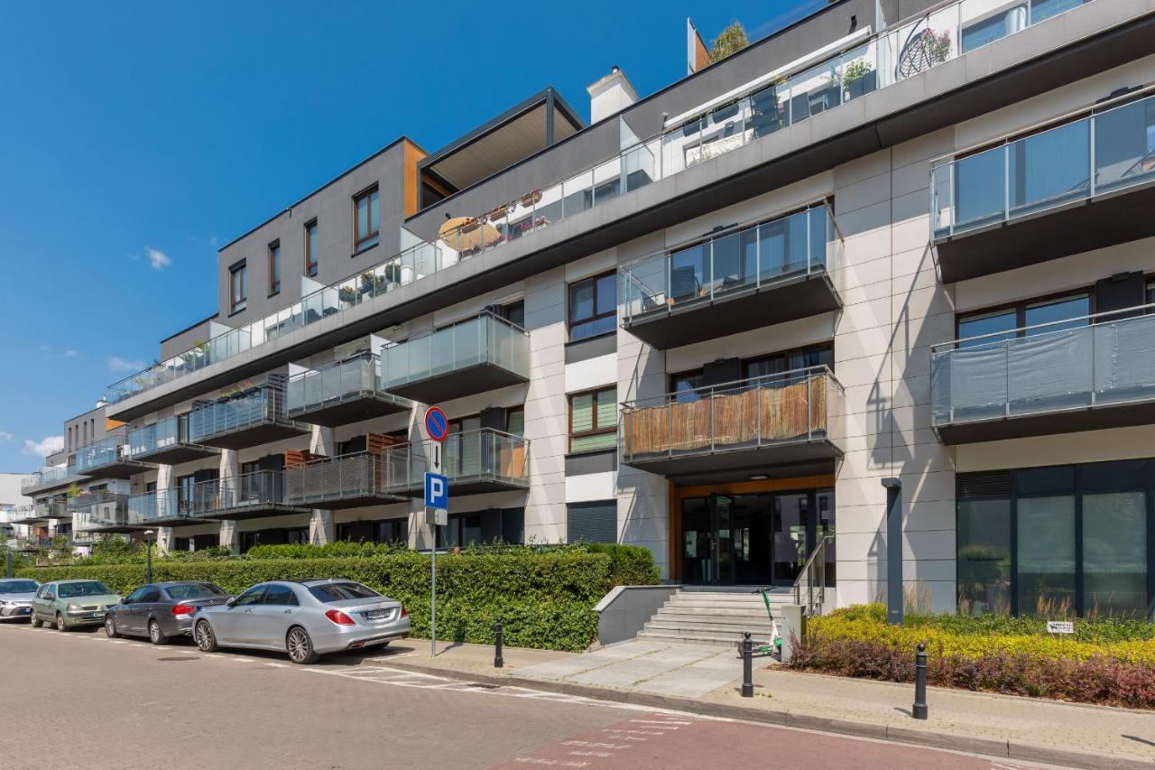 Sarmacka Apartment With Balcony Warsaw Wilanow By Noclegi Renters 외부 사진