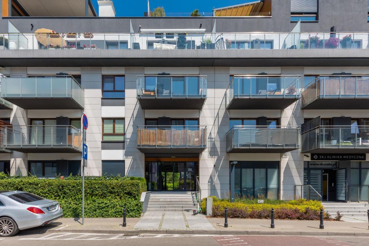 Sarmacka Apartment With Balcony Warsaw Wilanow By Noclegi Renters 외부 사진